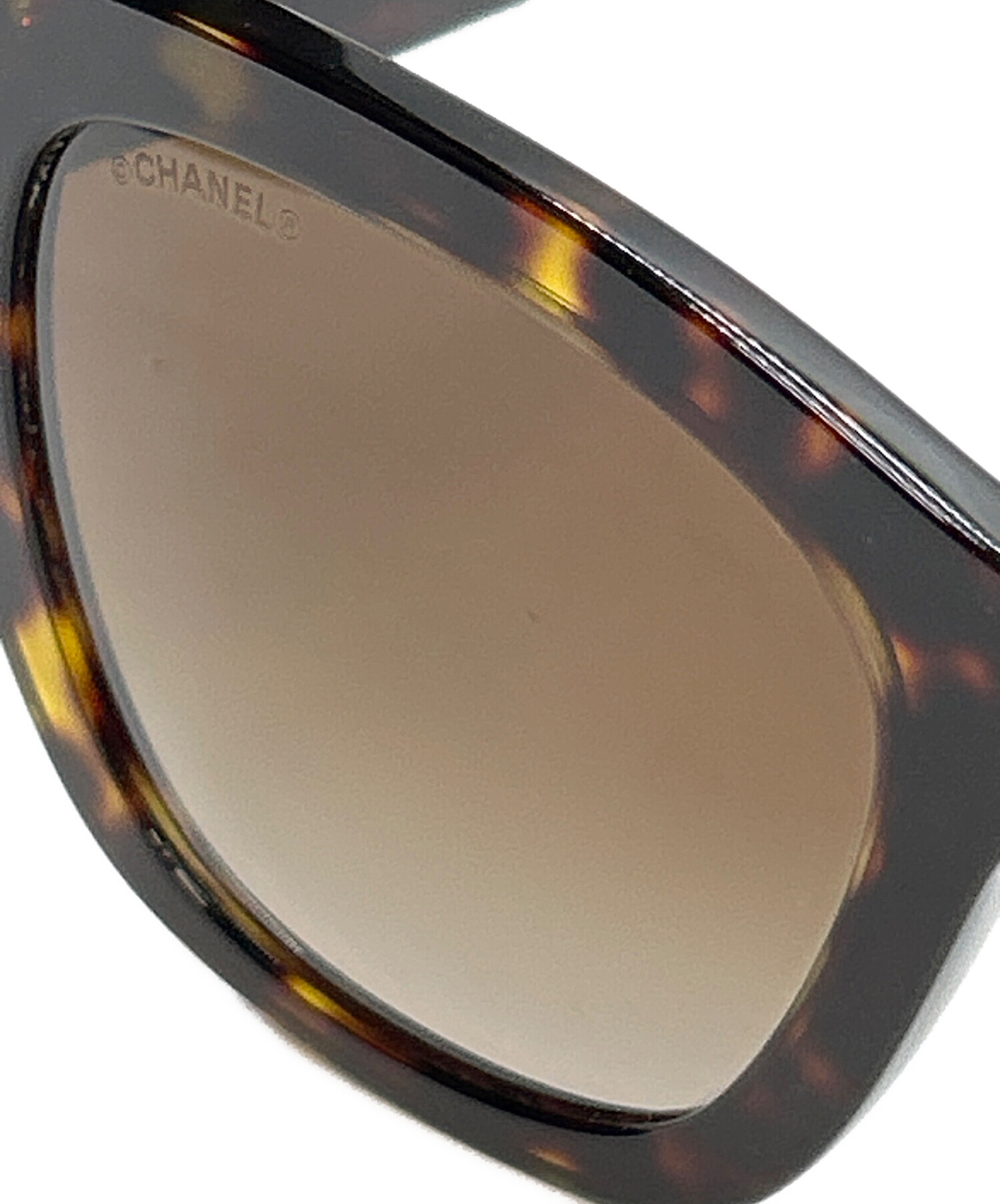 中古・古着通販】CHANEL (シャネル) サングラス ブラウン サイズ:51