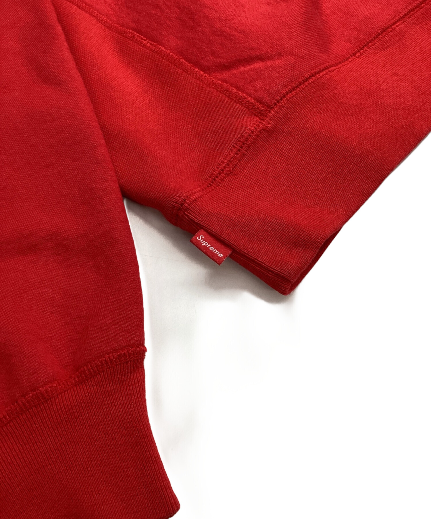 中古・古着通販】SUPREME (シュプリーム) プルオーバーパーカー レッド