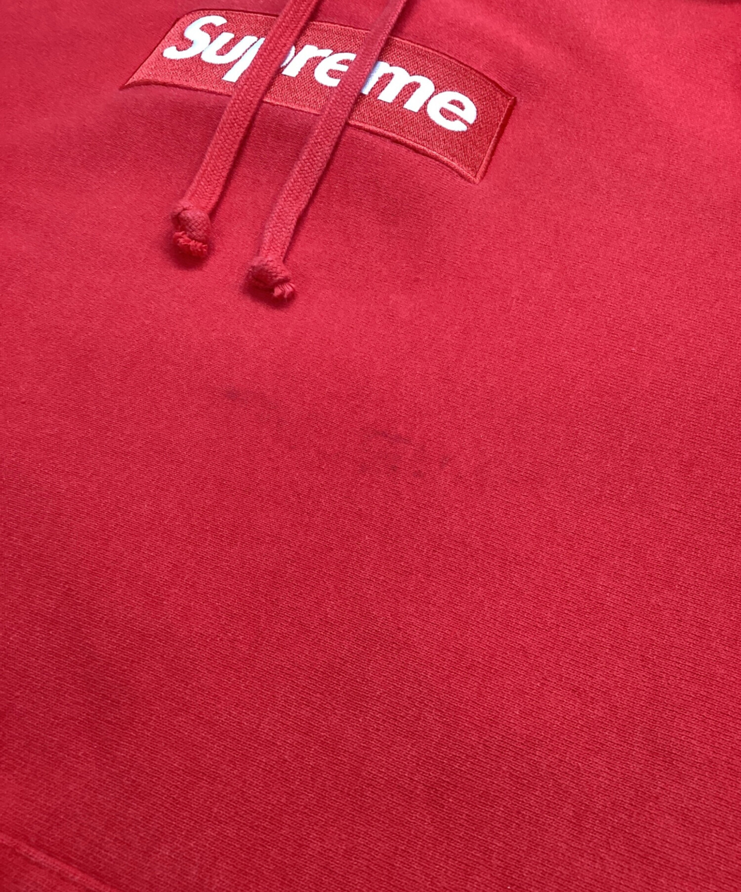 中古・古着通販】SUPREME (シュプリーム) プルオーバーパーカー レッド