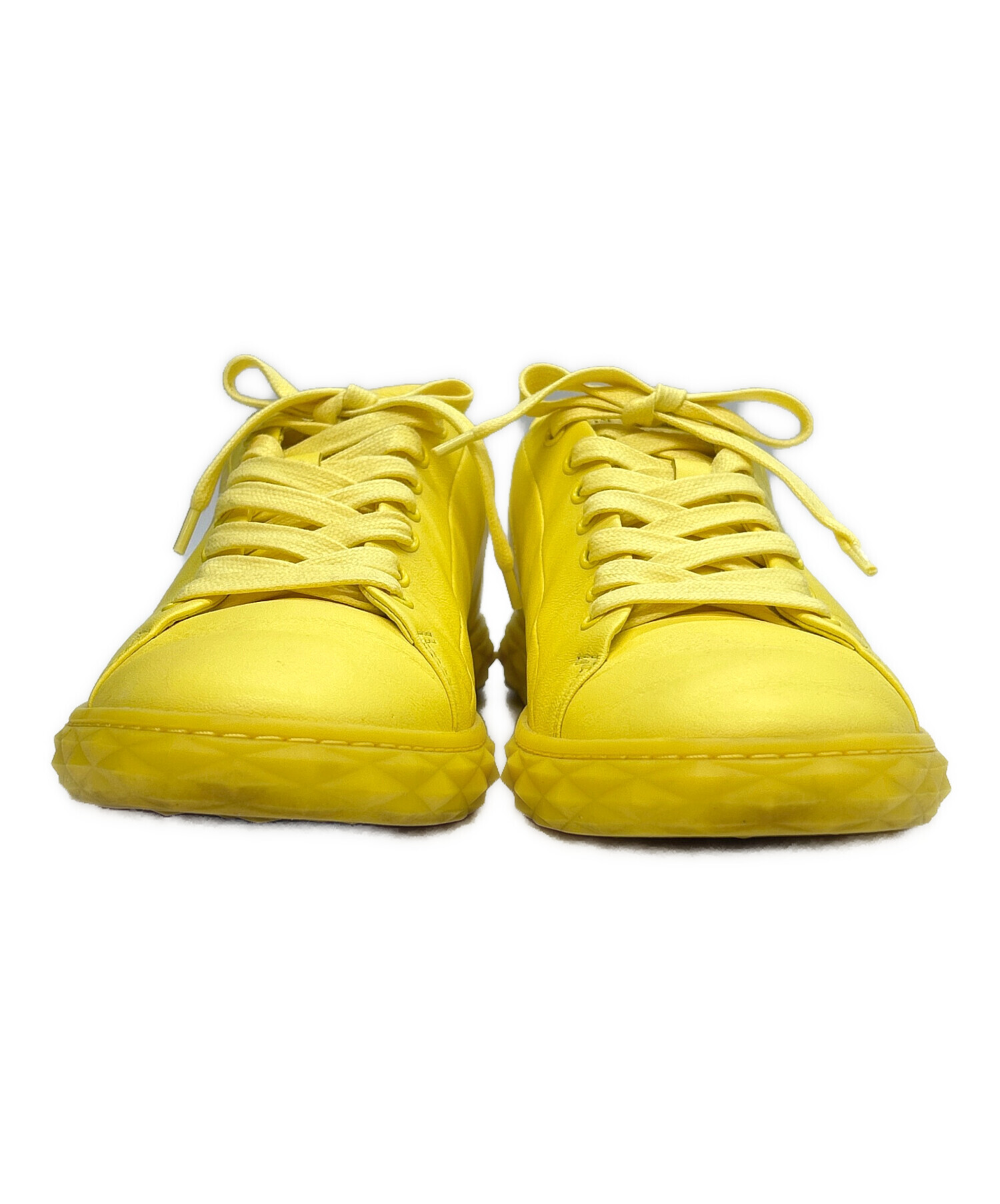 中古・古着通販】JIMMY CHOO (ジミーチュウ) スニーカー イエロー 