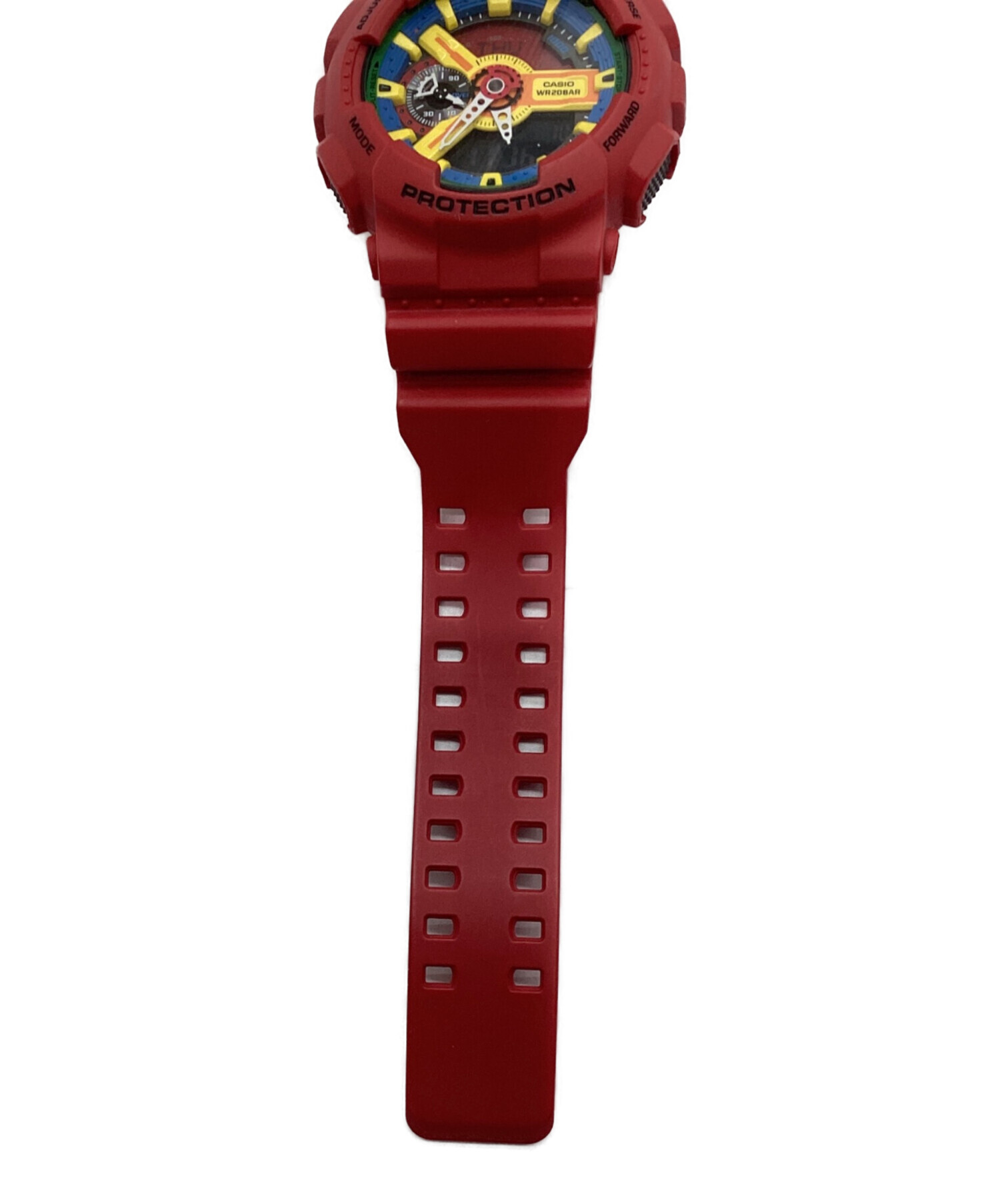 中古・古着通販】CASIO (カシオ) デジアナウォッチ レッド｜ブランド