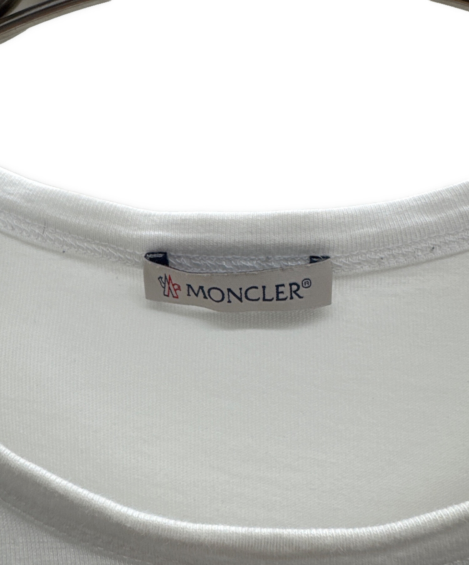 中古・古着通販】MONCLER (モンクレール) MAGLIA T-SHIRT ホワイト 