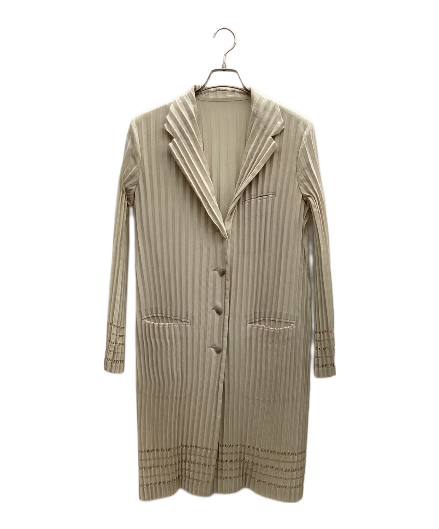 中古・古着通販】ISSEY MIYAKE (イッセイミヤケ) ロングジャケット