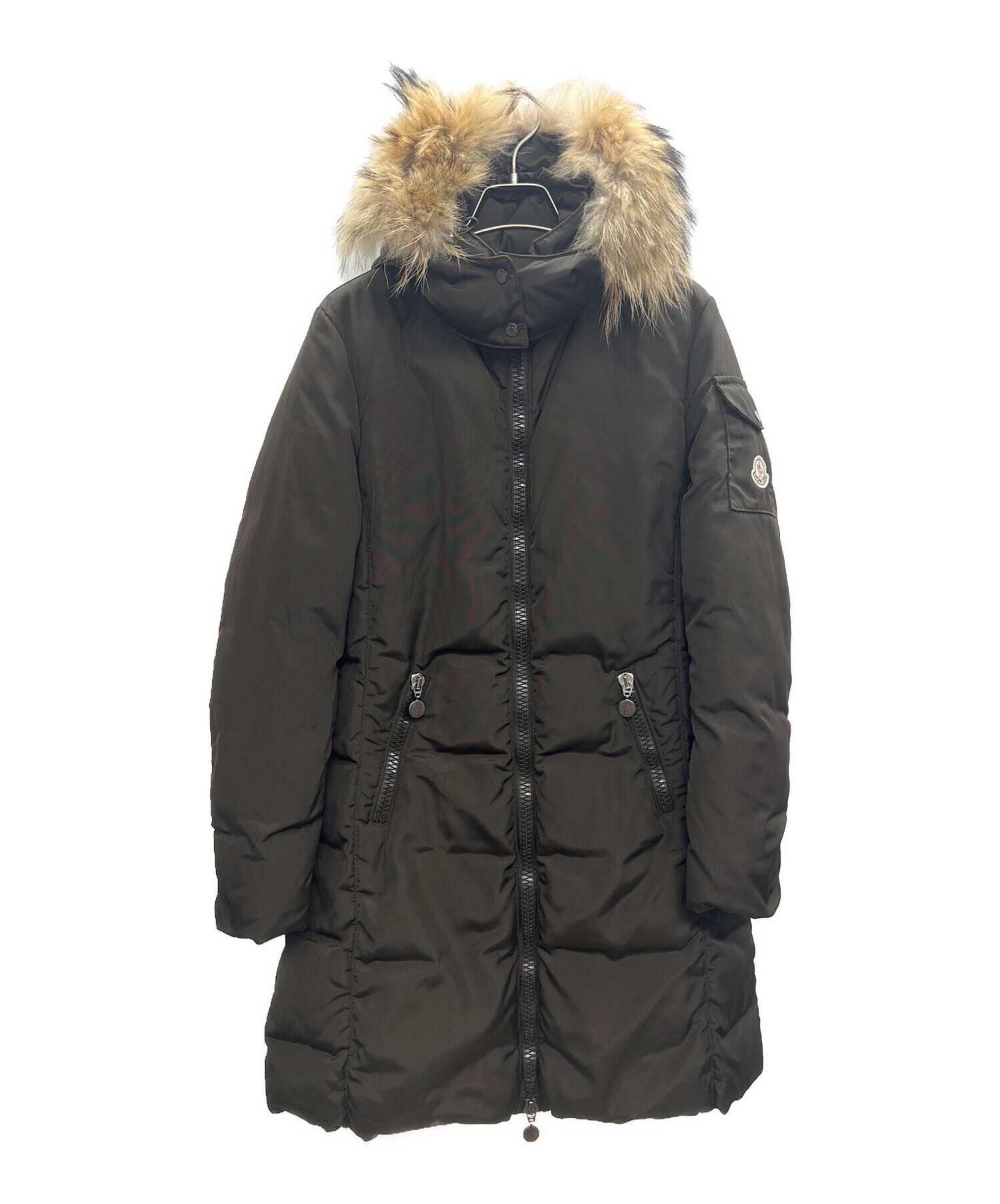 中古・古着通販】MONCLER (モンクレール) ダウンコート ブラウン 