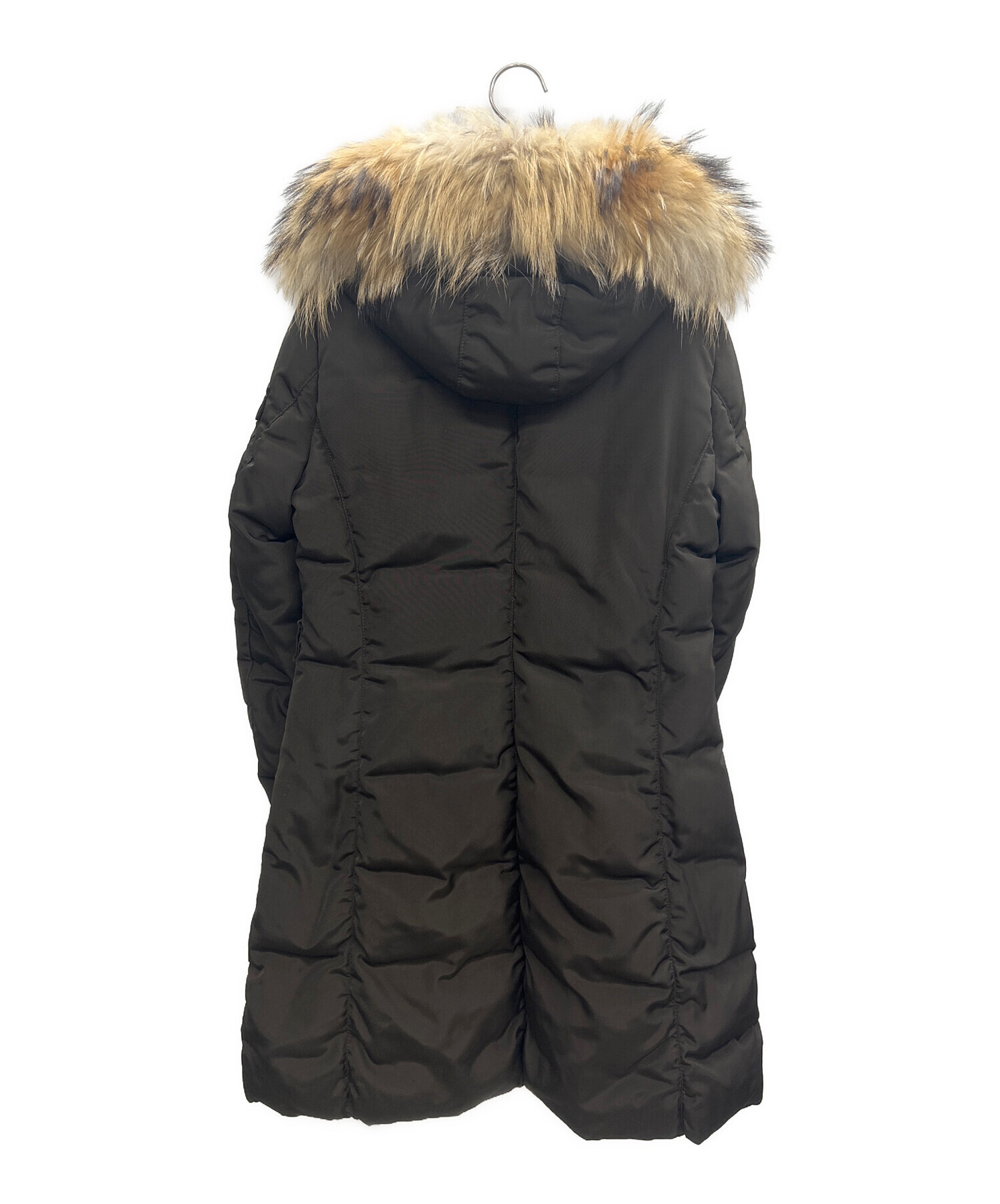 中古・古着通販】MONCLER (モンクレール) ダウンコート ブラウン 