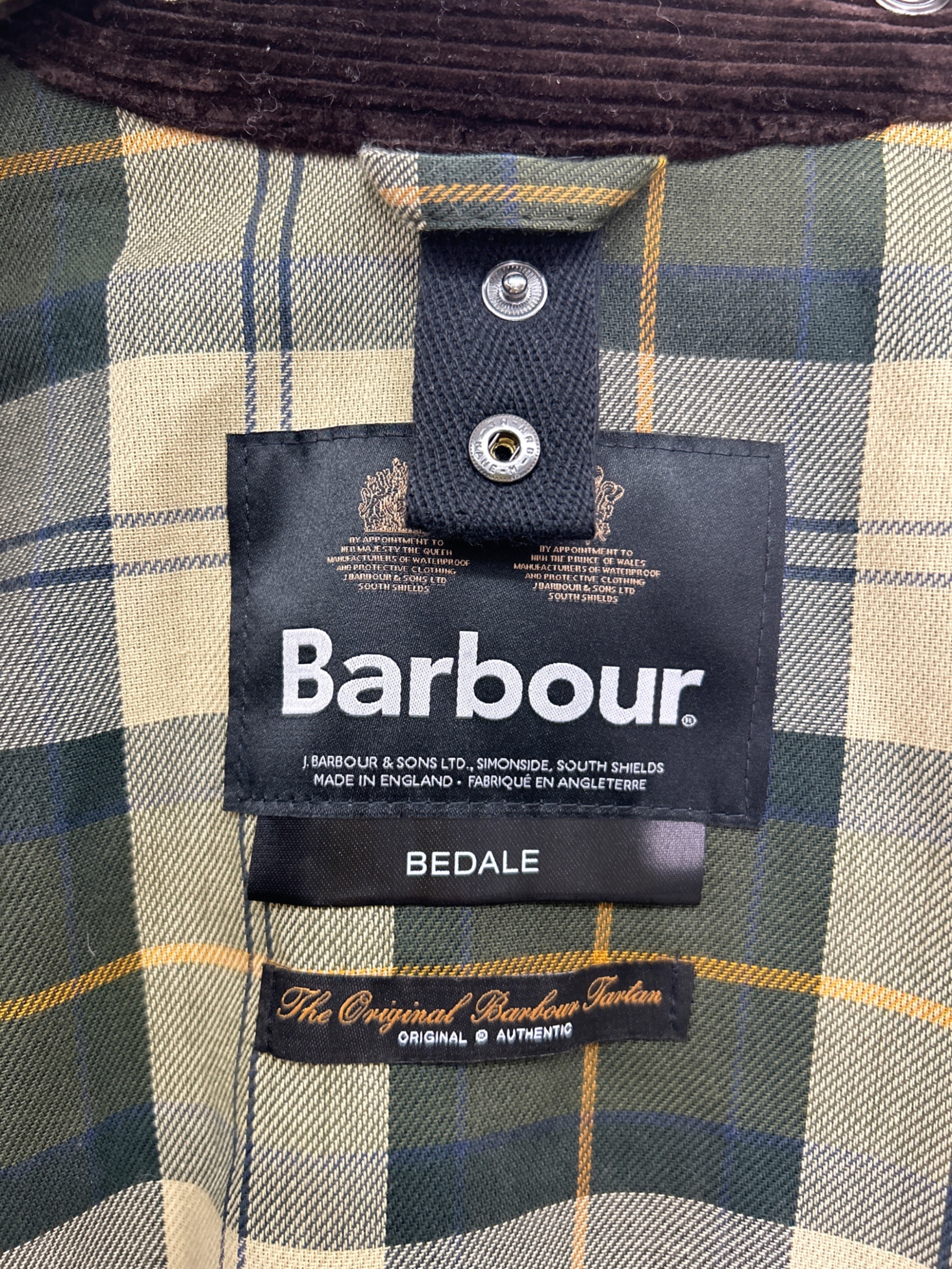 中古・古着通販】Barbour (バブアー) ビデイルワックスジャケット