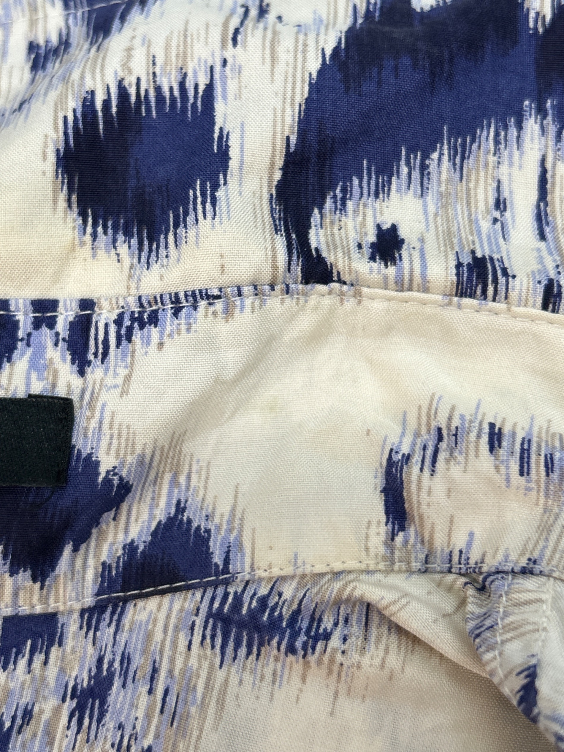 中古・古着通販】GUCCI (グッチ) シャツブラウス ブルー×グレー サイズ