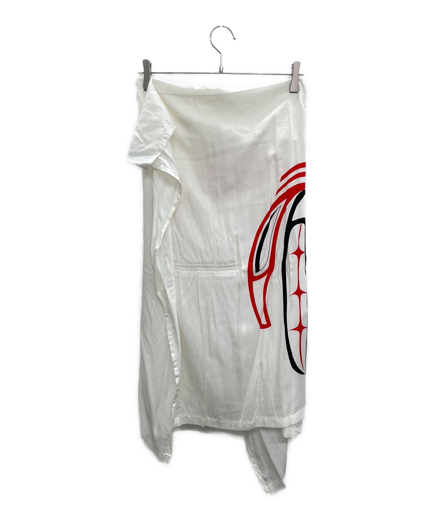 中古・古着通販】Y's (ワイズ) ラップスカート ブラック サイズ:M