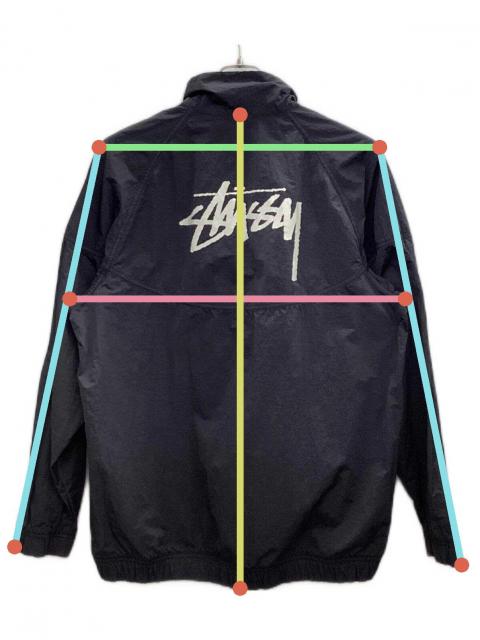 stussy nike ナイロンジャケット　sサイズ 国内発送 関税込 Nike x Stussy 2WAYナイロンジャケット (STUSSY