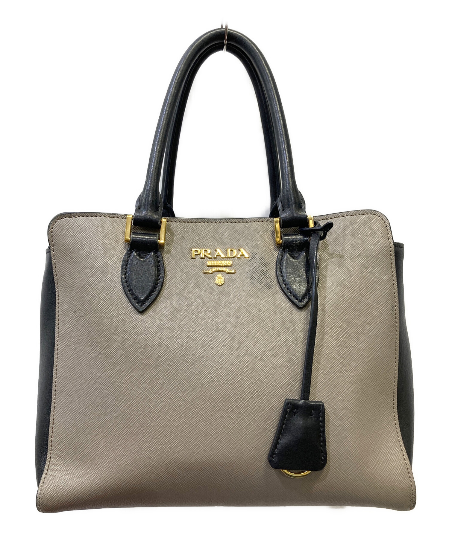 中古・古着通販】PRADA (プラダ) 2WAYショルダーバッグ ベージュ 