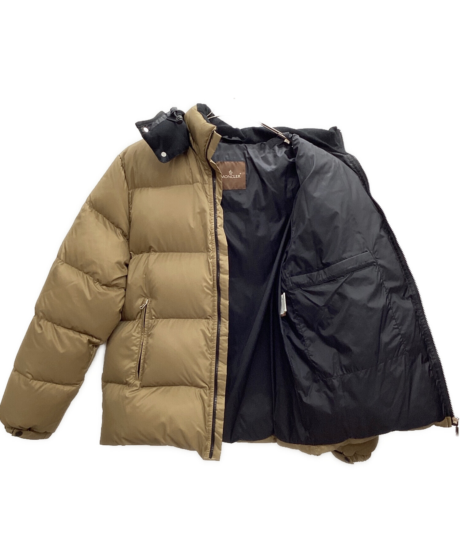 中古・古着通販】MONCLER (モンクレール) ダウンジャケット ベージュ