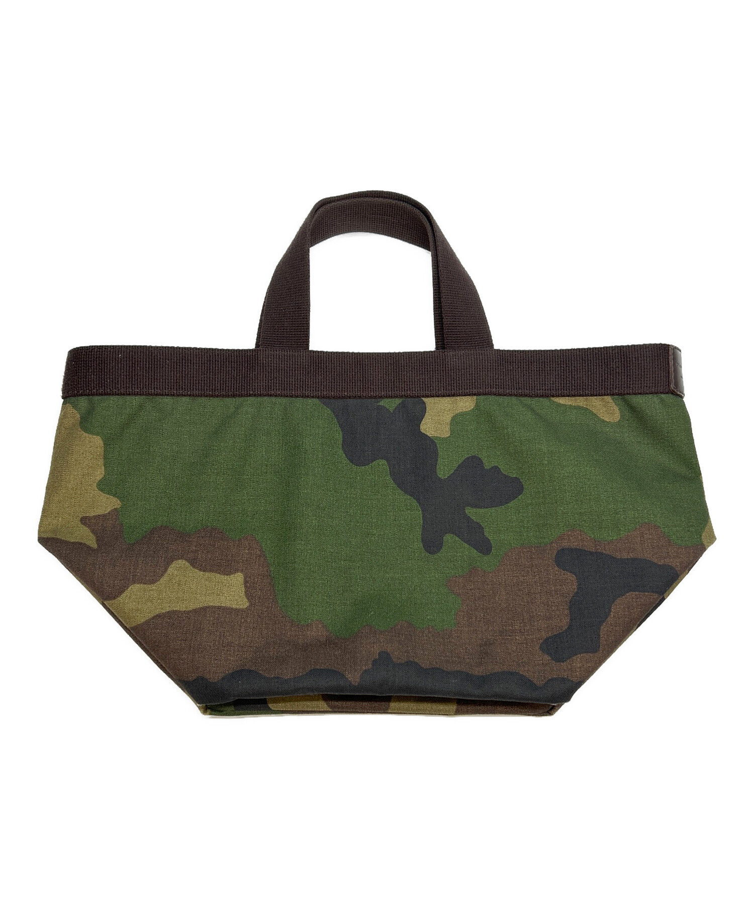 エルベシャプリエ 725W カモフラ柄舟形トート Lサイズ エルベ