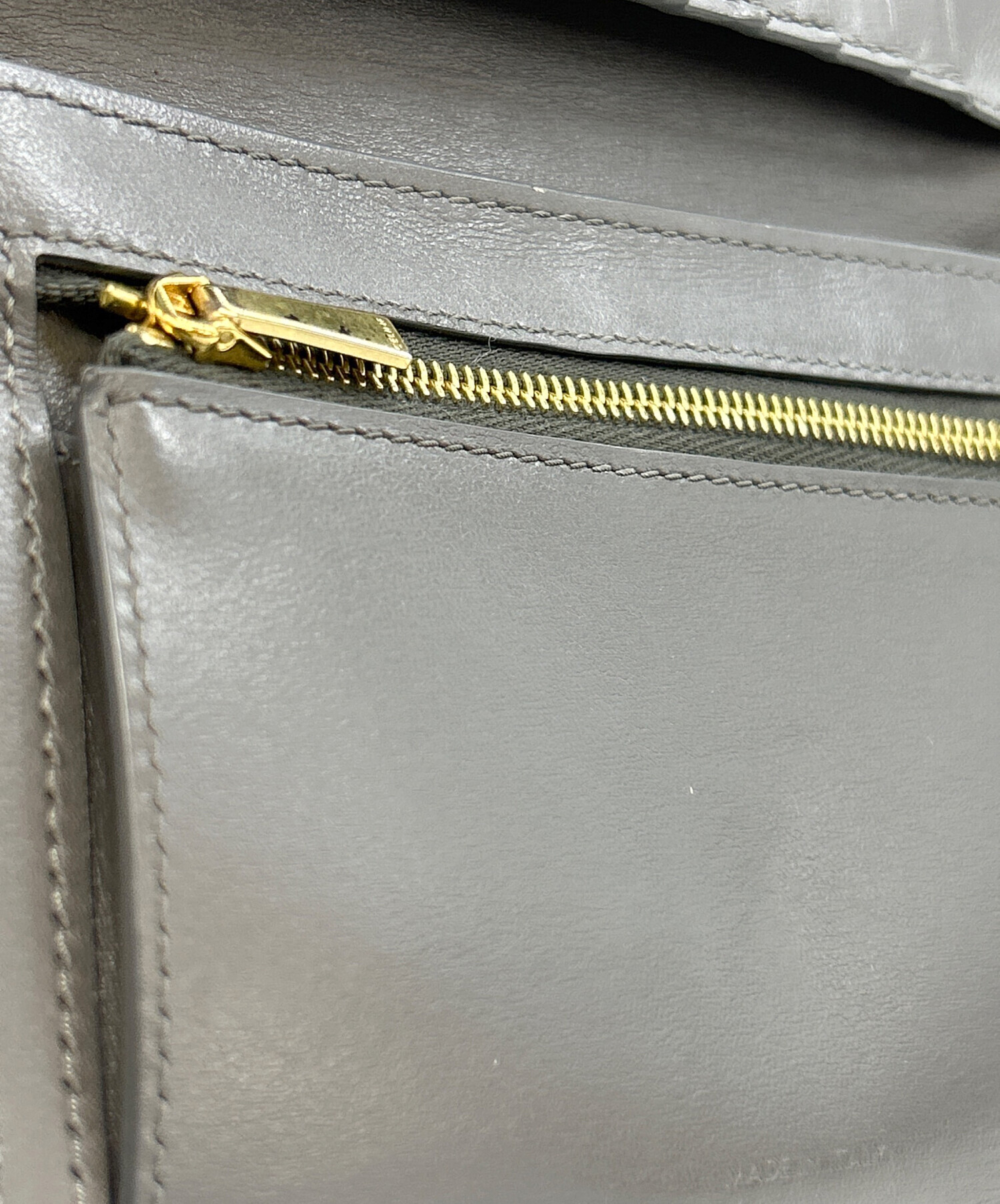 中古・古着通販】CELINE (セリーヌ) ミディアムストラップウォレット