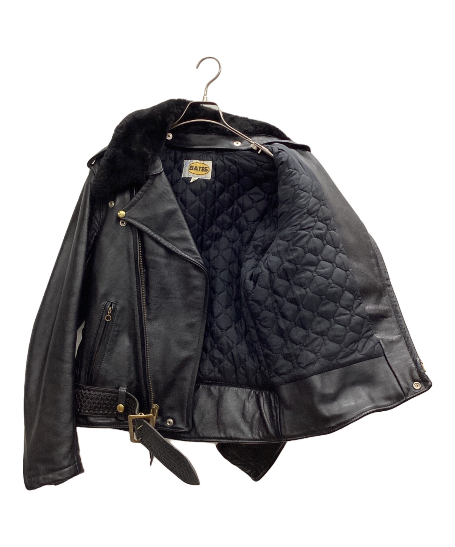 中古・古着通販】BATES (ベイツ) 80'sダブルライダースジャケット