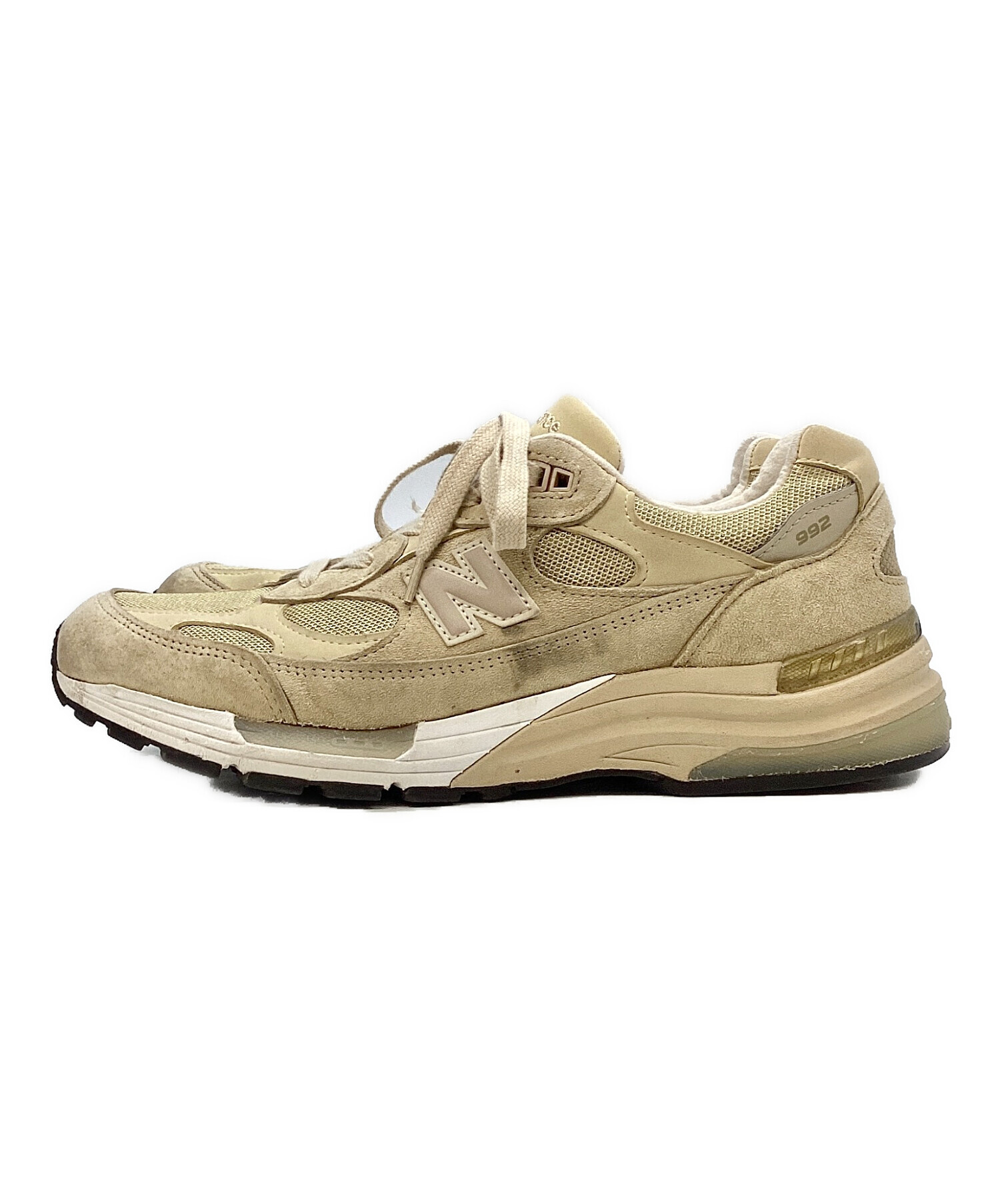 New Balance 992 ベージュ ニューバランス 中古・古着通販】NEW 