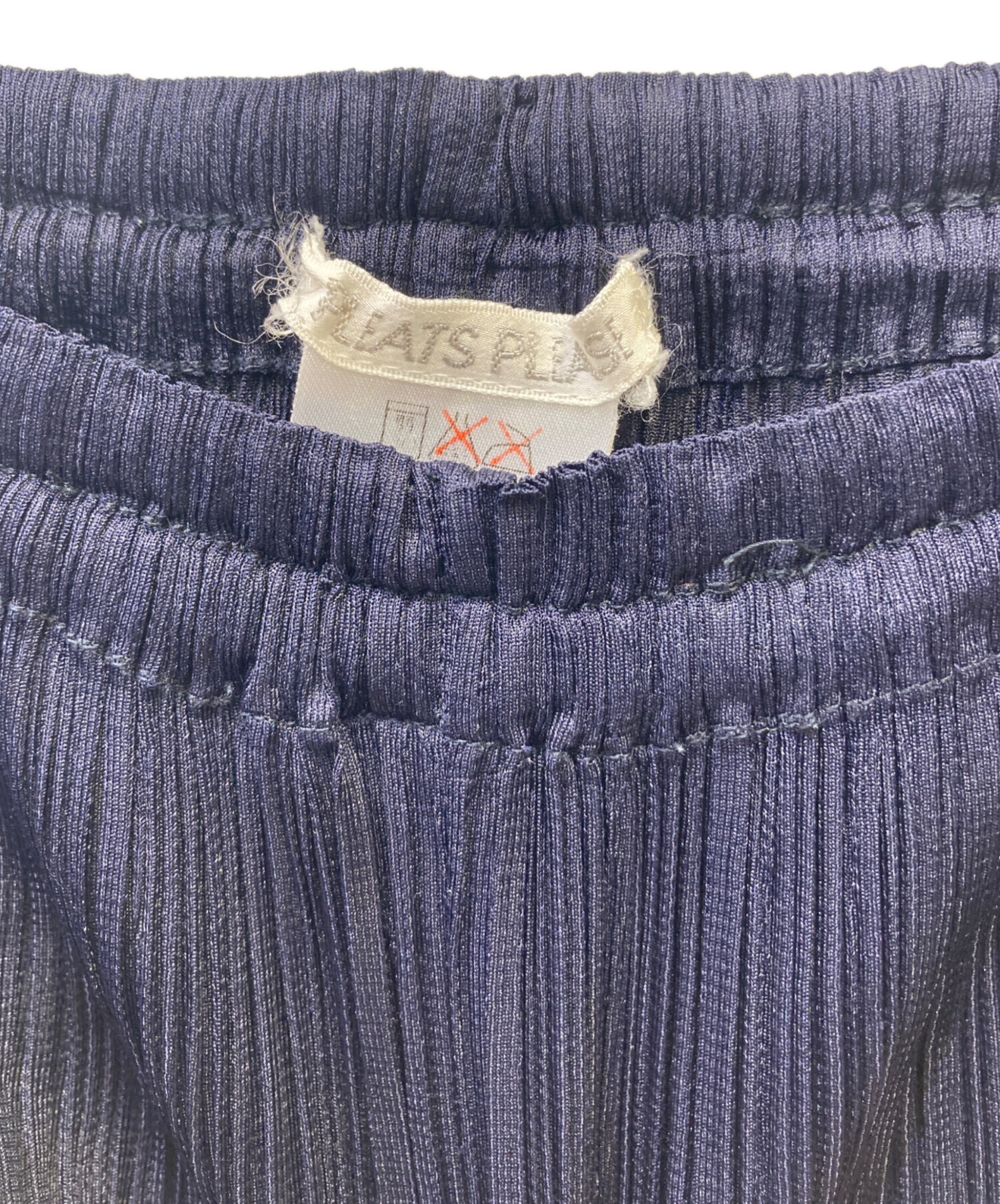 中古・古着通販】PLEATS PLEASE (プリーツプリーズ) パンツ ネイビー 
