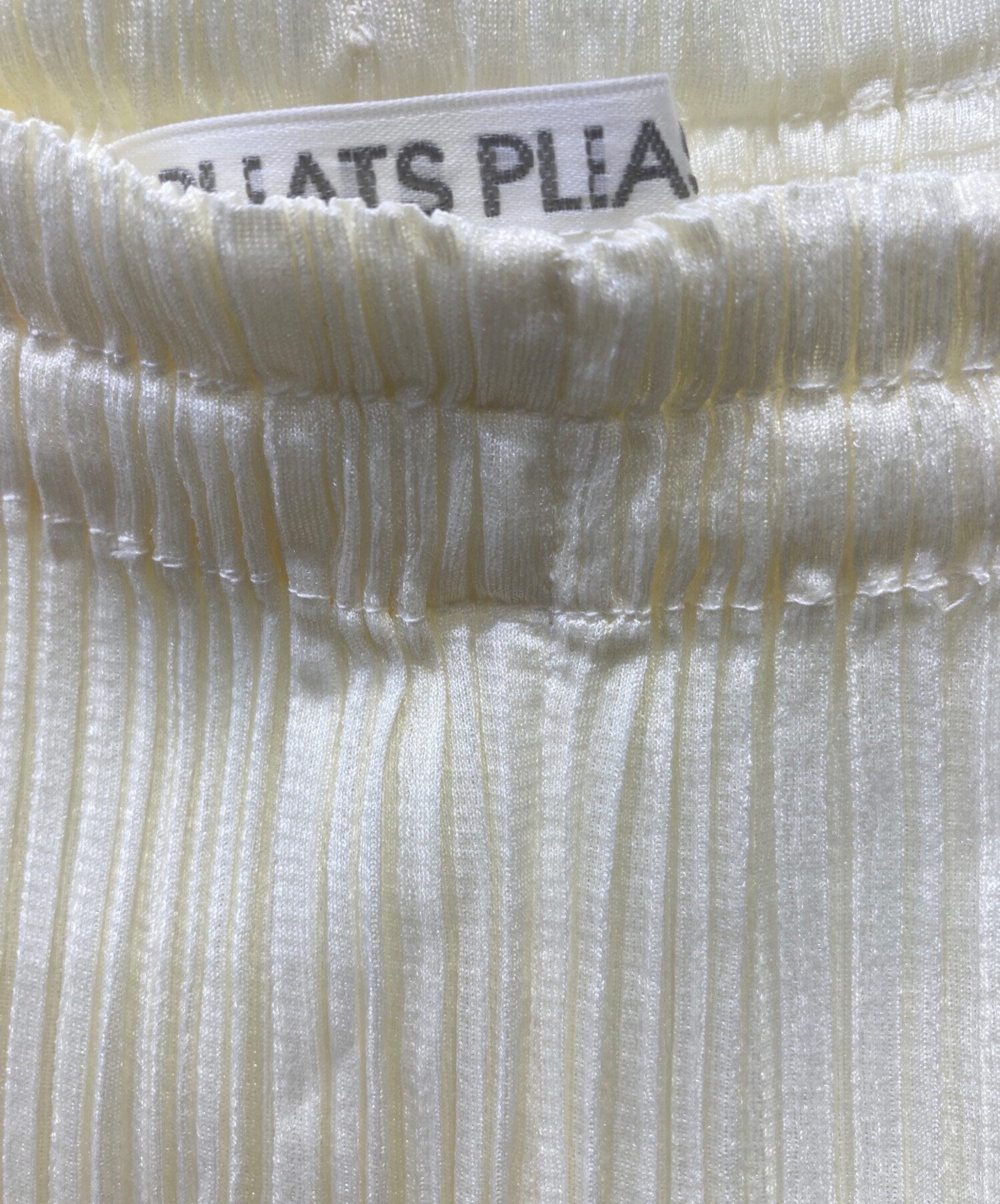 中古・古着通販】PLEATS PLEASE (プリーツプリーズ) パンツ アイボリー