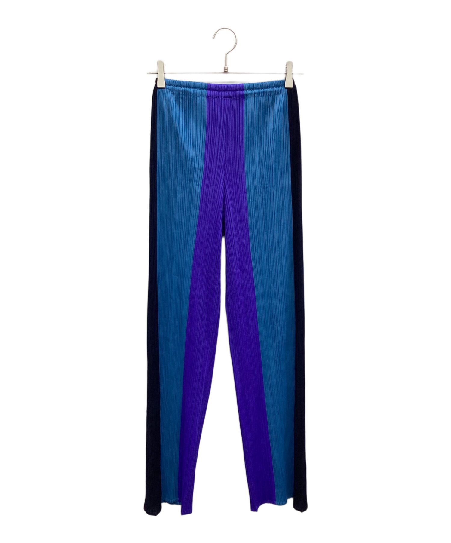 中古・古着通販】PLEATS PLEASE (プリーツプリーズ) パンツ ブルー