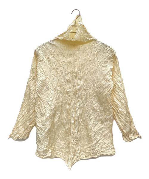 イッセイミヤケ 長袖シャツブラウス 3 L - 中古・古着通販】ISSEY MIYAKE (イッセイミヤケ) 長袖ブラウス