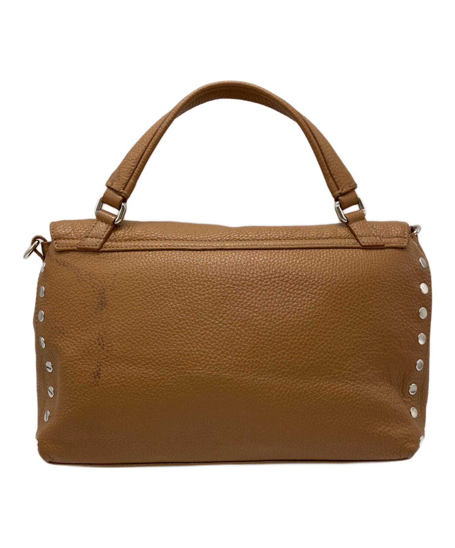 ZANELLATO ブラウントートバッグ　美品 中古・古着通販】ZANELLATO (ザネラート) ZANELLATO ショルダーバッグ