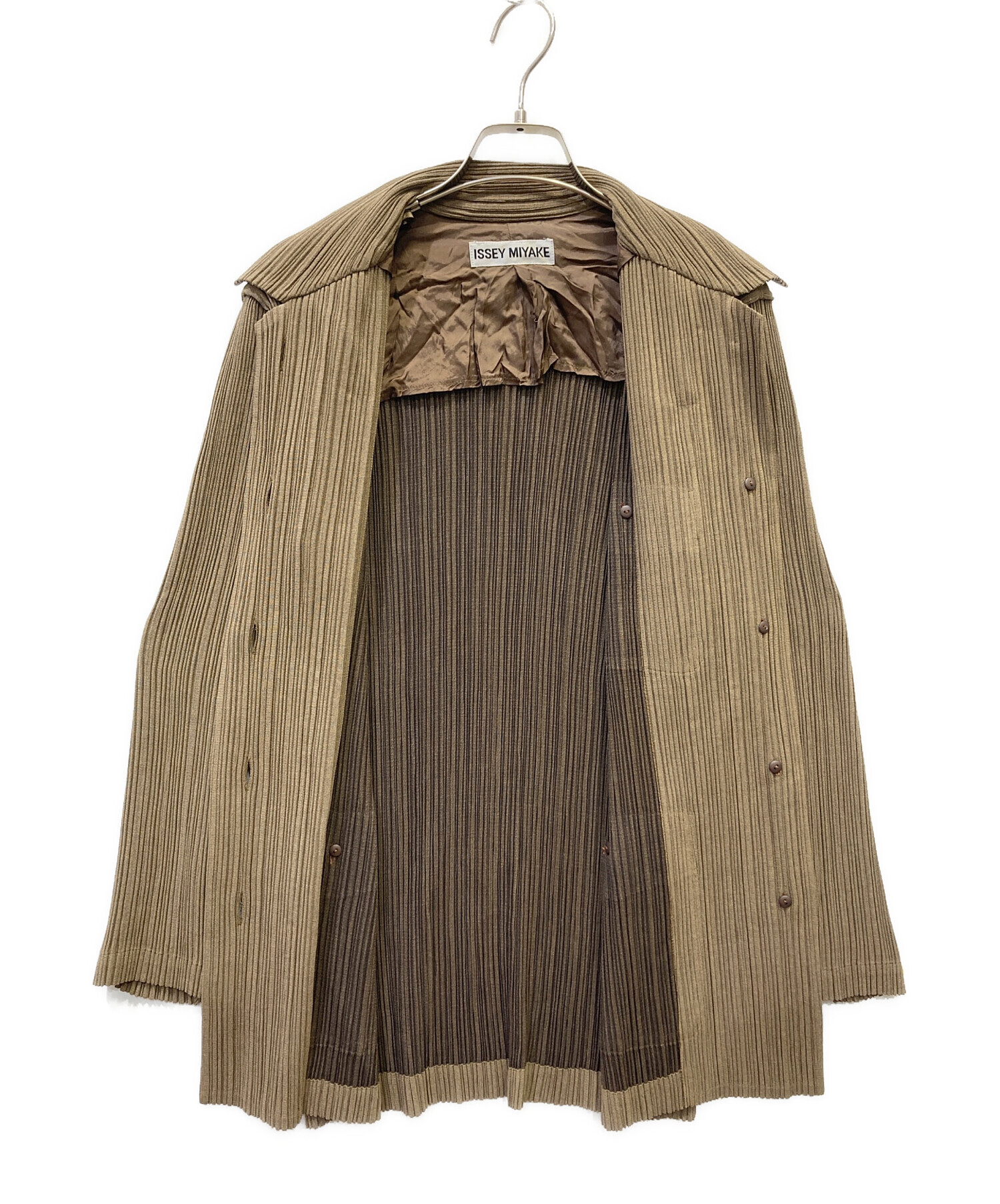 中古・古着通販】ISSEY MIYAKE (イッセイミヤケ) プリーツジャケット