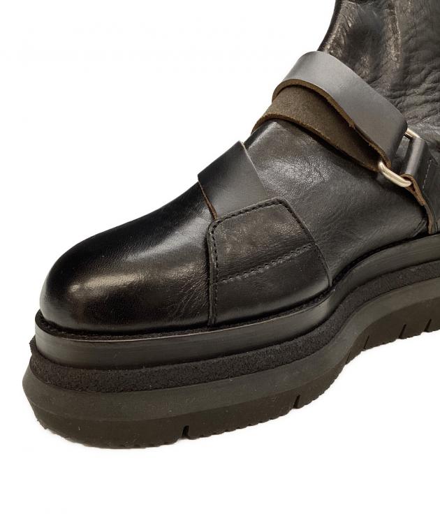 中古・古着通販】sacai (サカイ) ボルダリングブーツ ブラック サイズ