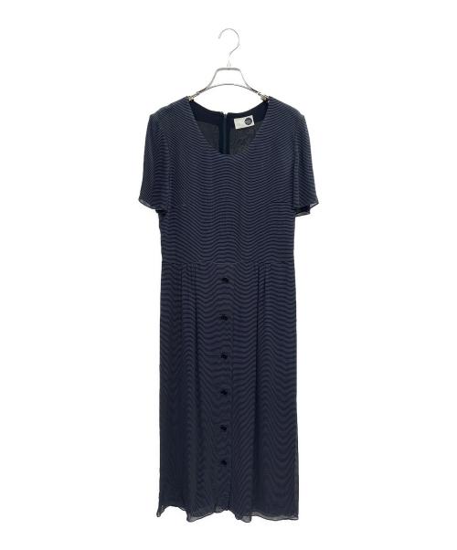 中古・古着通販】AKRIS punto (アクリスプント) ワンピース ネイビー