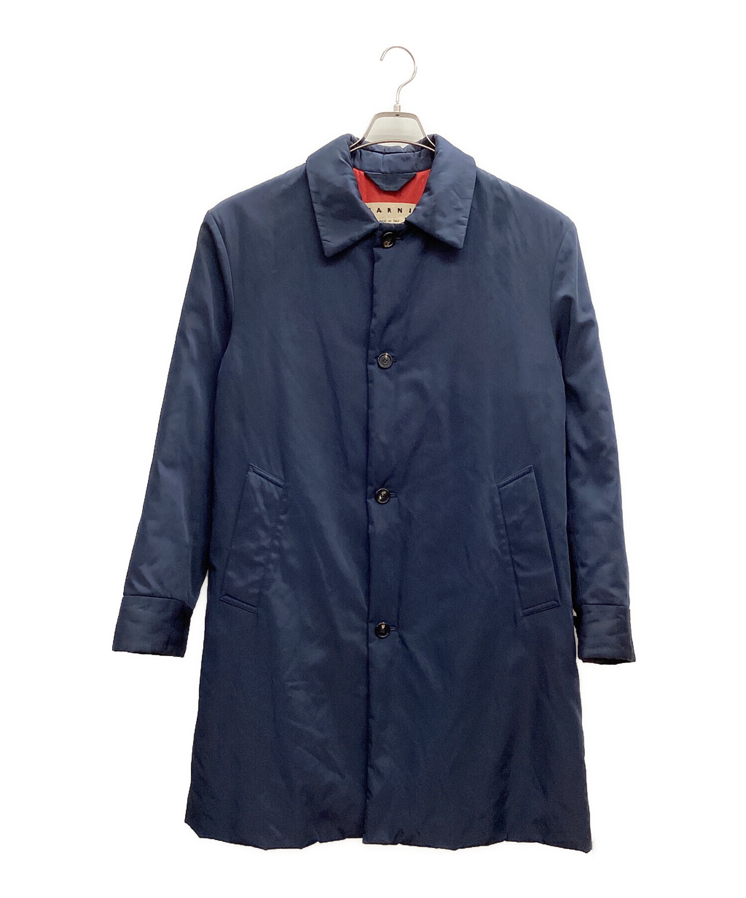 中古・古着通販】MARNI (マルニ) ツイルコート ネイビー サイズ:44