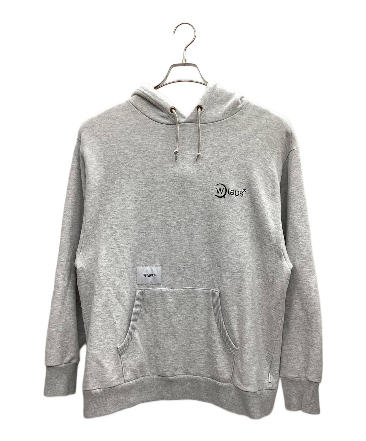 中古・古着通販】WTAPS (ダブルタップス) プルオーバーパーカー グレー