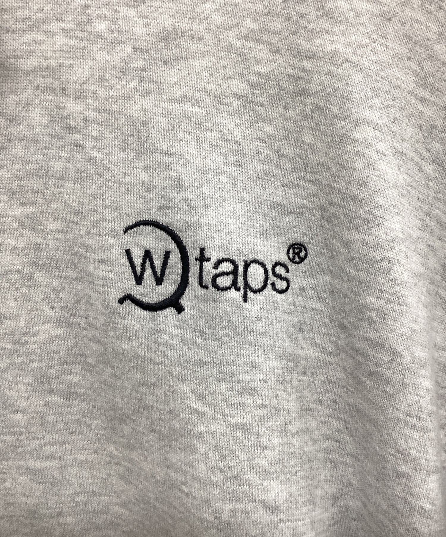 中古・古着通販】WTAPS (ダブルタップス) プルオーバーパーカー グレー
