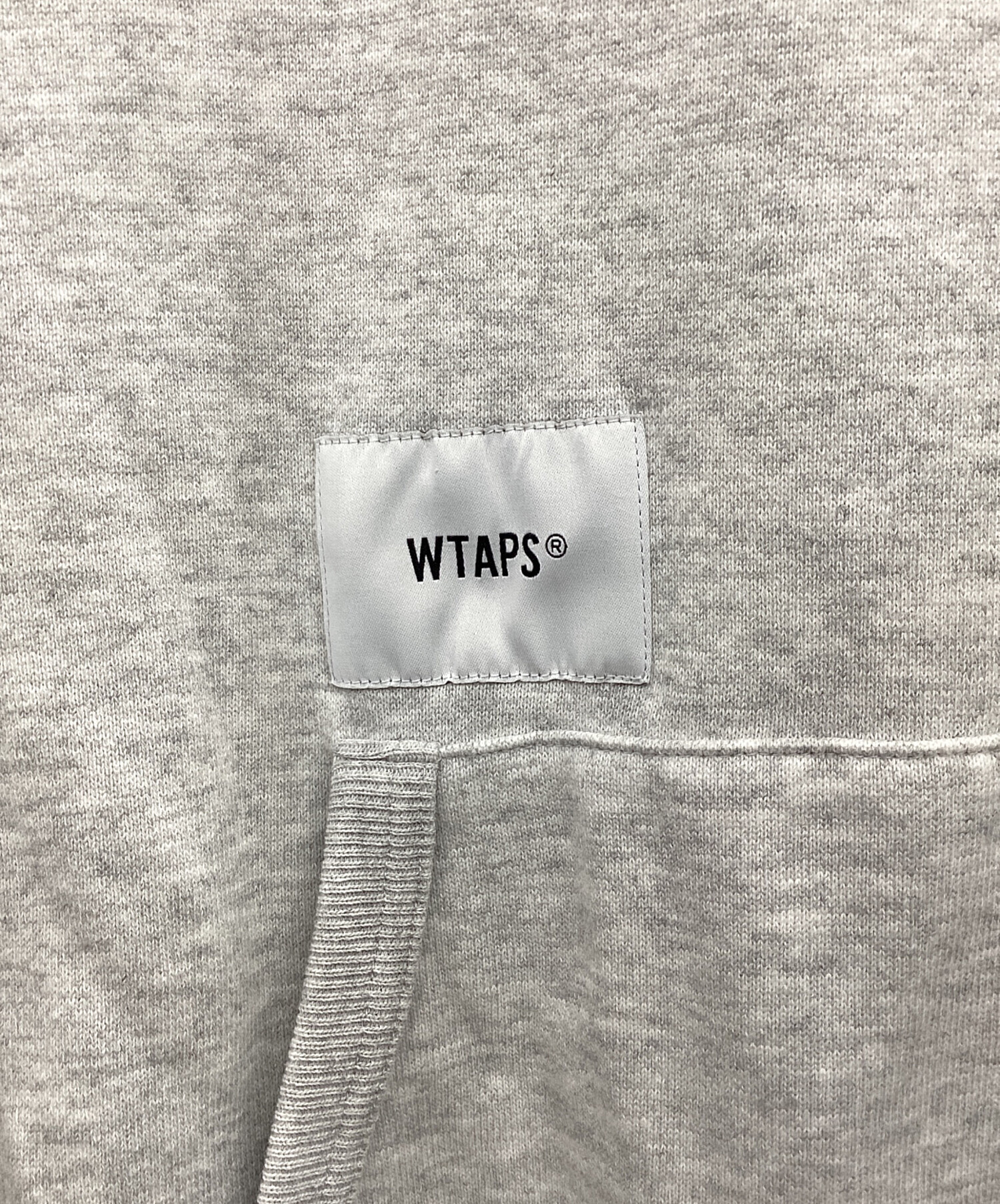 中古・古着通販】WTAPS (ダブルタップス) プルオーバーパーカー グレー 