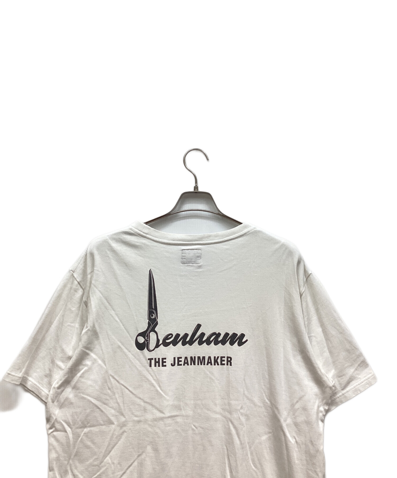 Denham デンハム 半袖Tシャツ ホワイト サイズ L