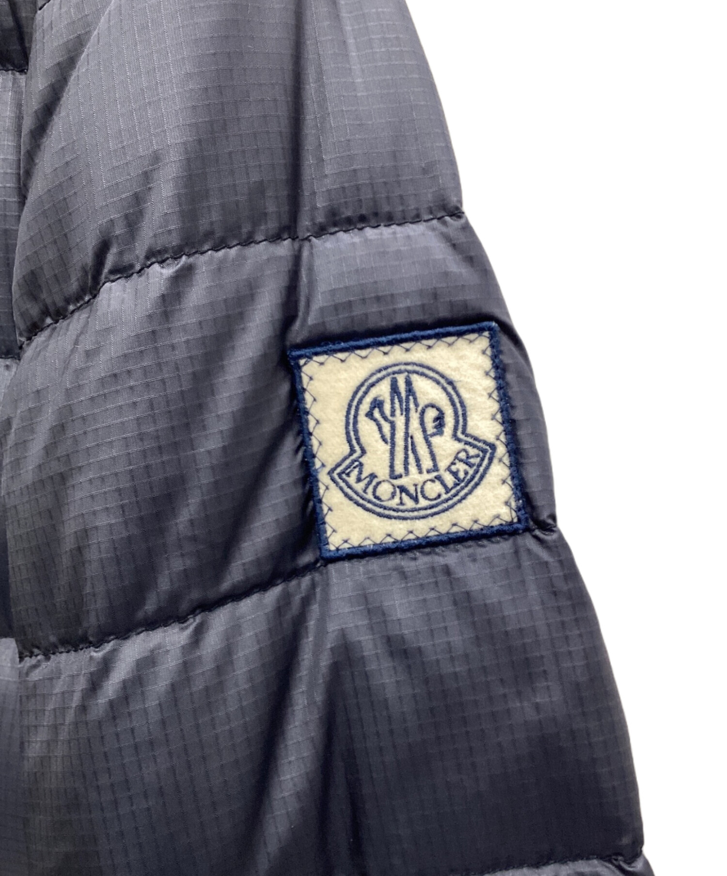 中古・古着通販】MONCLER (モンクレール) ダウンジャケット ネイビー 