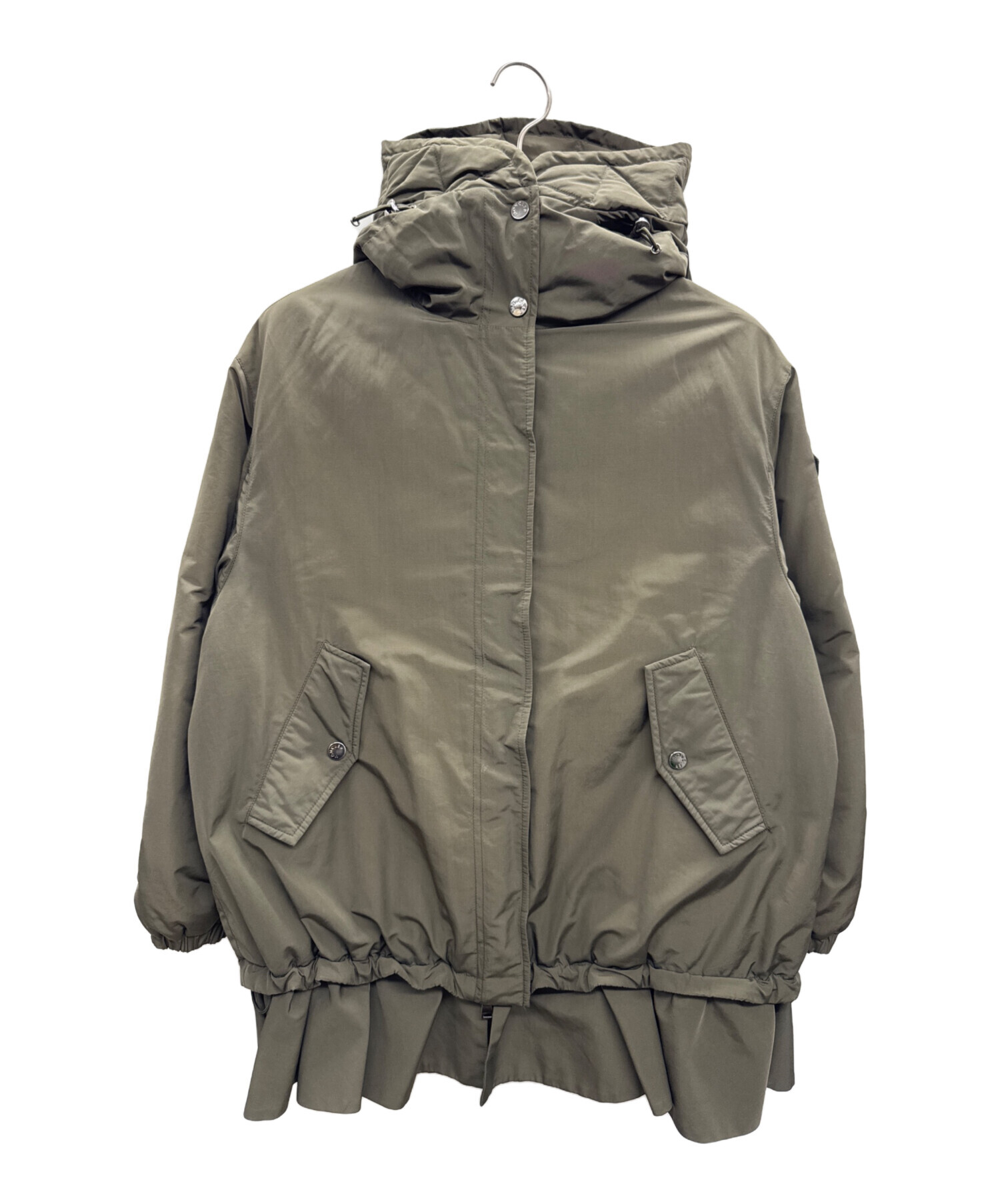 中古・古着通販】MONCLER (モンクレール) フリルダウンジャケット 