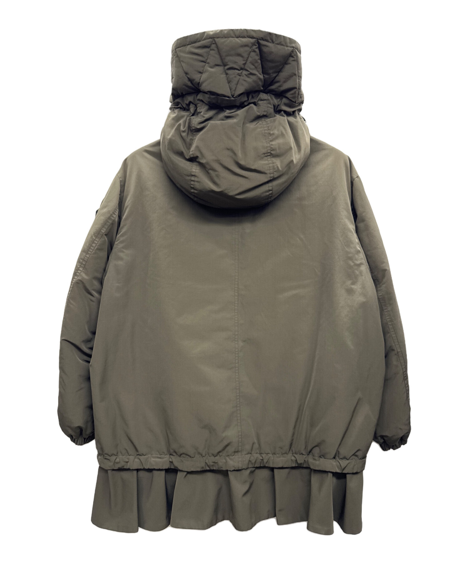 中古・古着通販】MONCLER (モンクレール) フリルダウンジャケット 