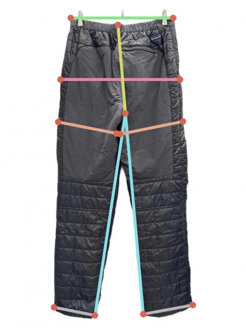Patagonia ナノパフパンツ グレー ダウンパンツ 希少サイズXL 廃盤品 中古・古着通販】Patagonia (パタゴニア) ナノパフパンツ グレー