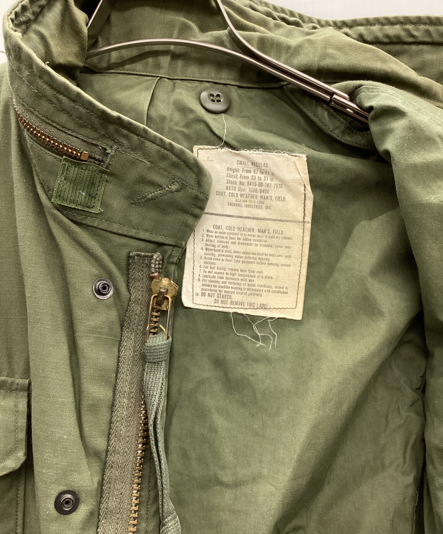 中古・古着通販】US ARMY (ユーエスアーミー) M-65 フィールド