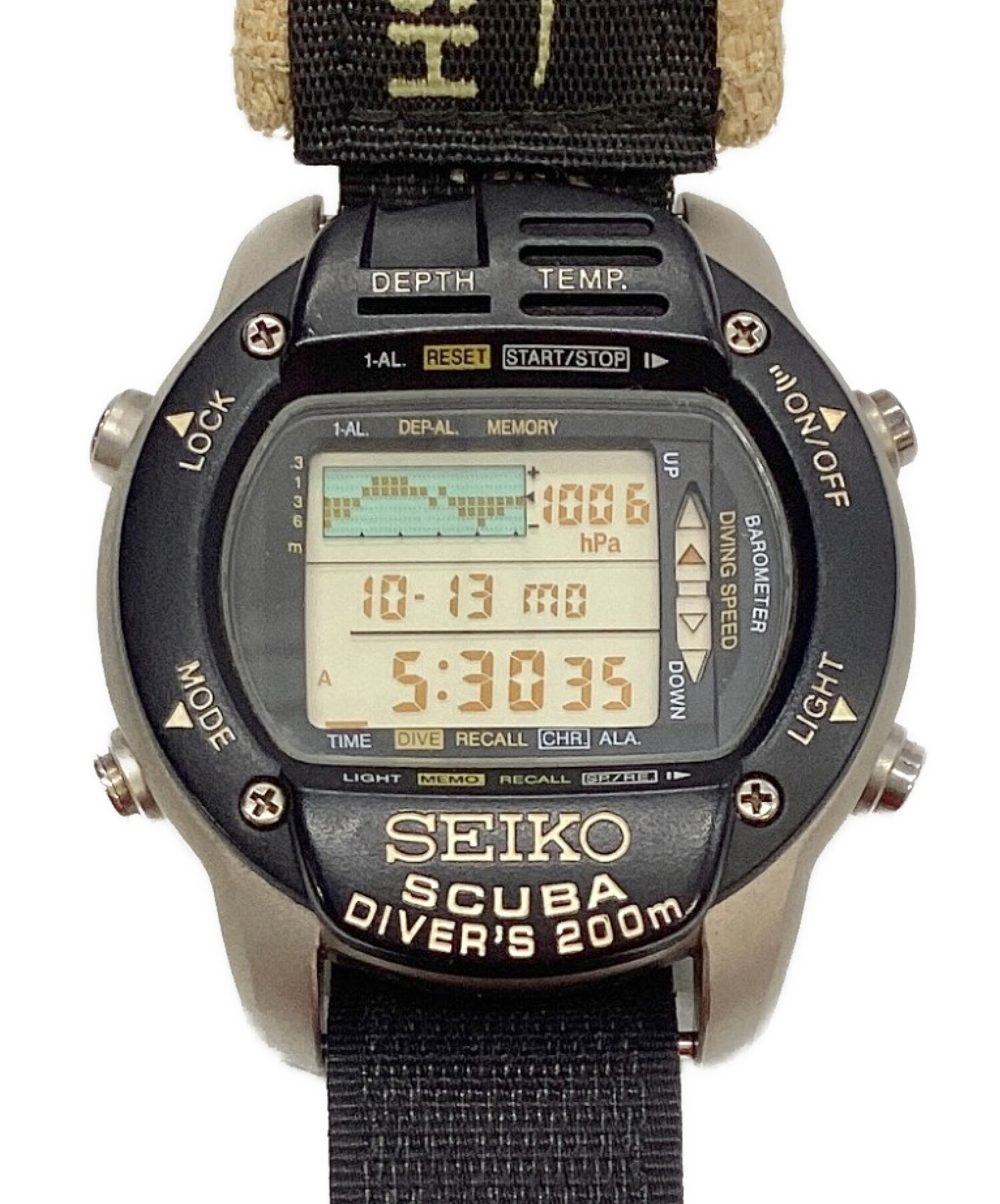 【ジャンク品扱い】　SEIKO　M796-5A10　SCUBA DIVERS 中古・古着通販】SEIKO (セイコー) M796 SCUBA DIVERS｜ブランド・古着