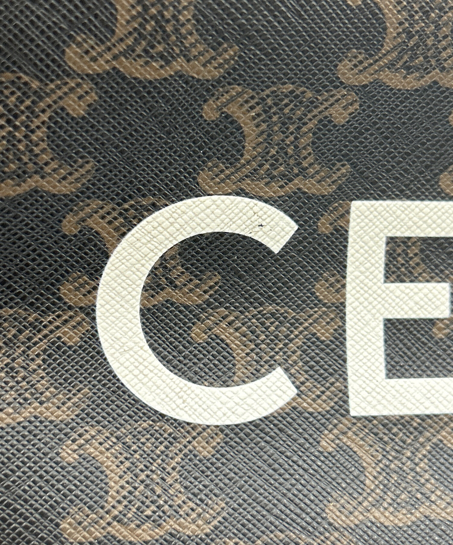 中古・古着通販】CELINE (セリーヌ) ショルダーバッグ ブラウン 