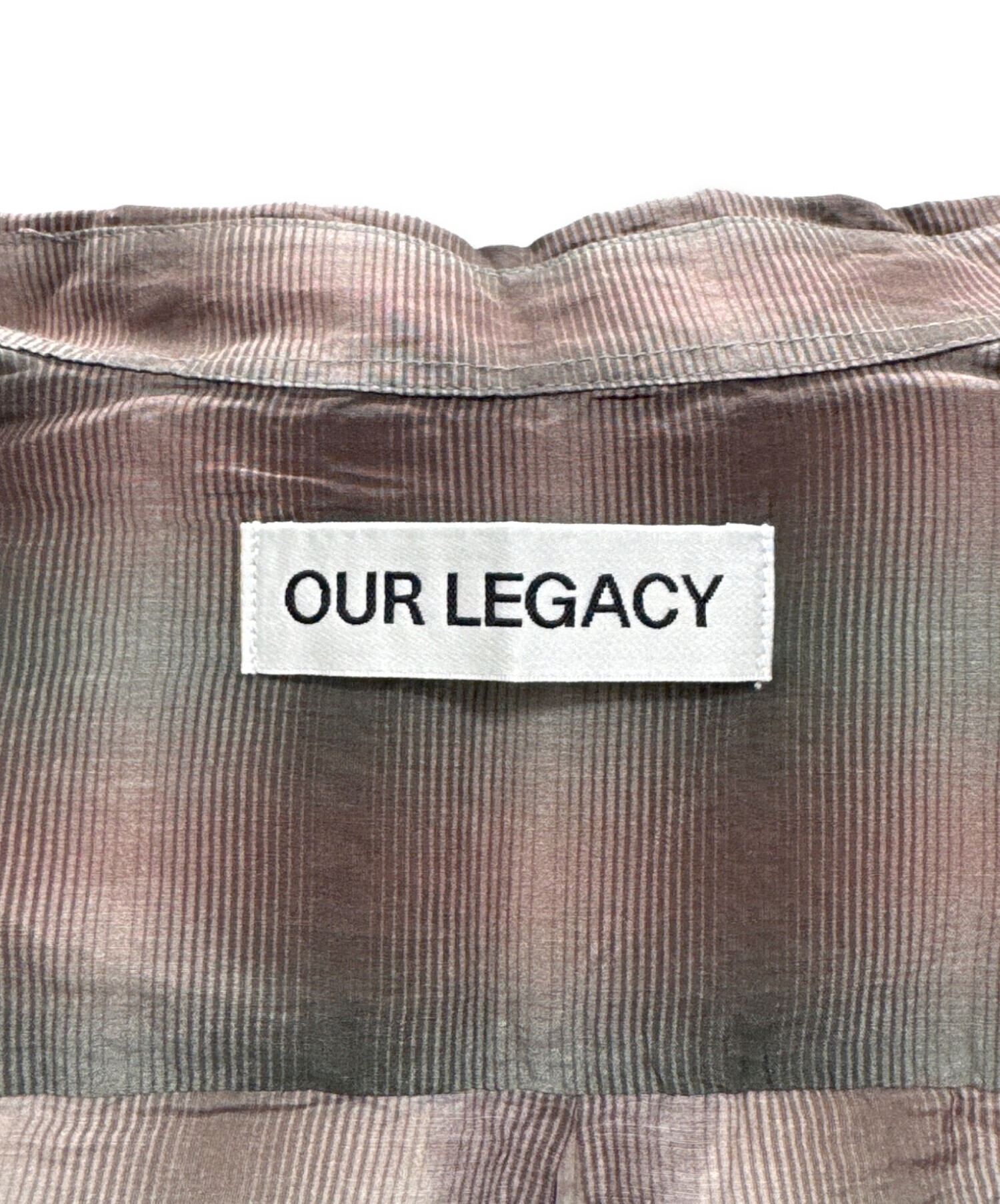 中古・古着通販】OUR LEGACY (アワーレガシー) 長袖シャツ パープル 