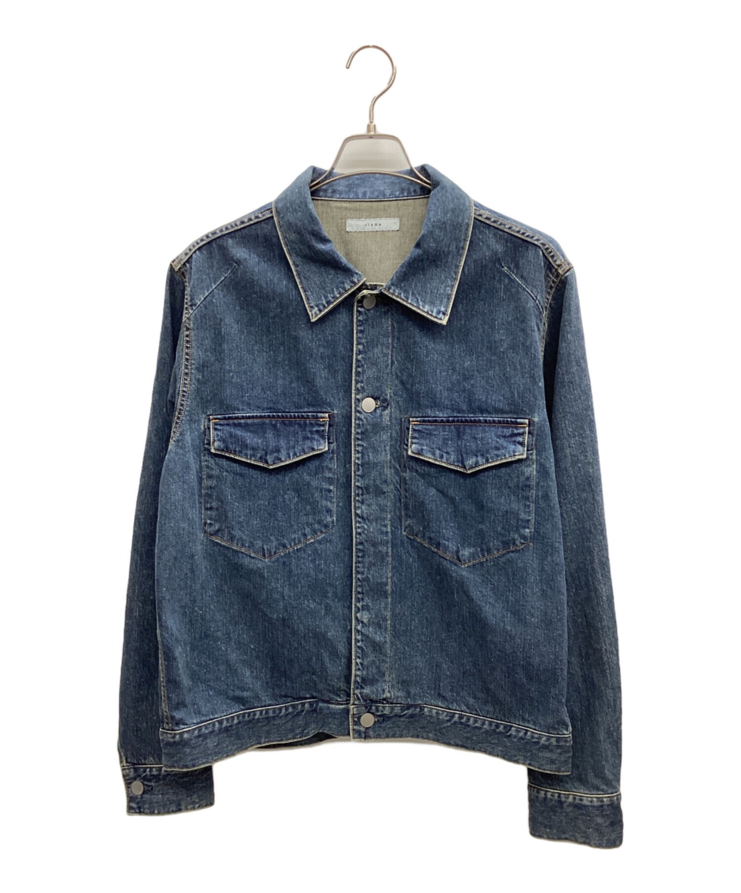 24SS JIEDA ユーズドデニムジャケット サイズ2 美品 中古・古着通販】jieda (ジエダ) ユーズドデニムジャケット インディゴ