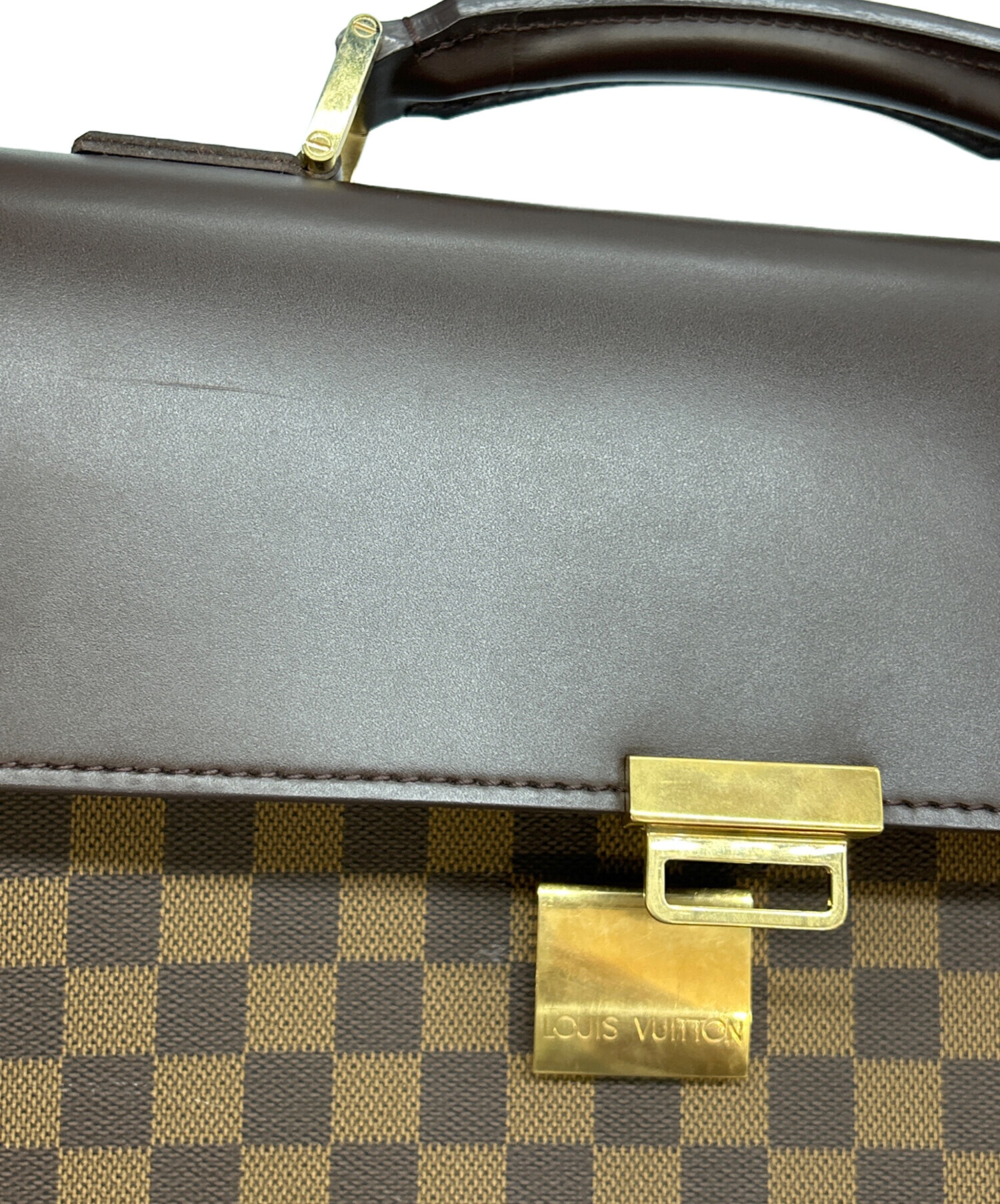 【美品】Louis Vuitton ブラウン ビジネスバッグ 中古・古着通販】LOUIS VUITTON (ルイ ヴィトン) ビジネスバッグ