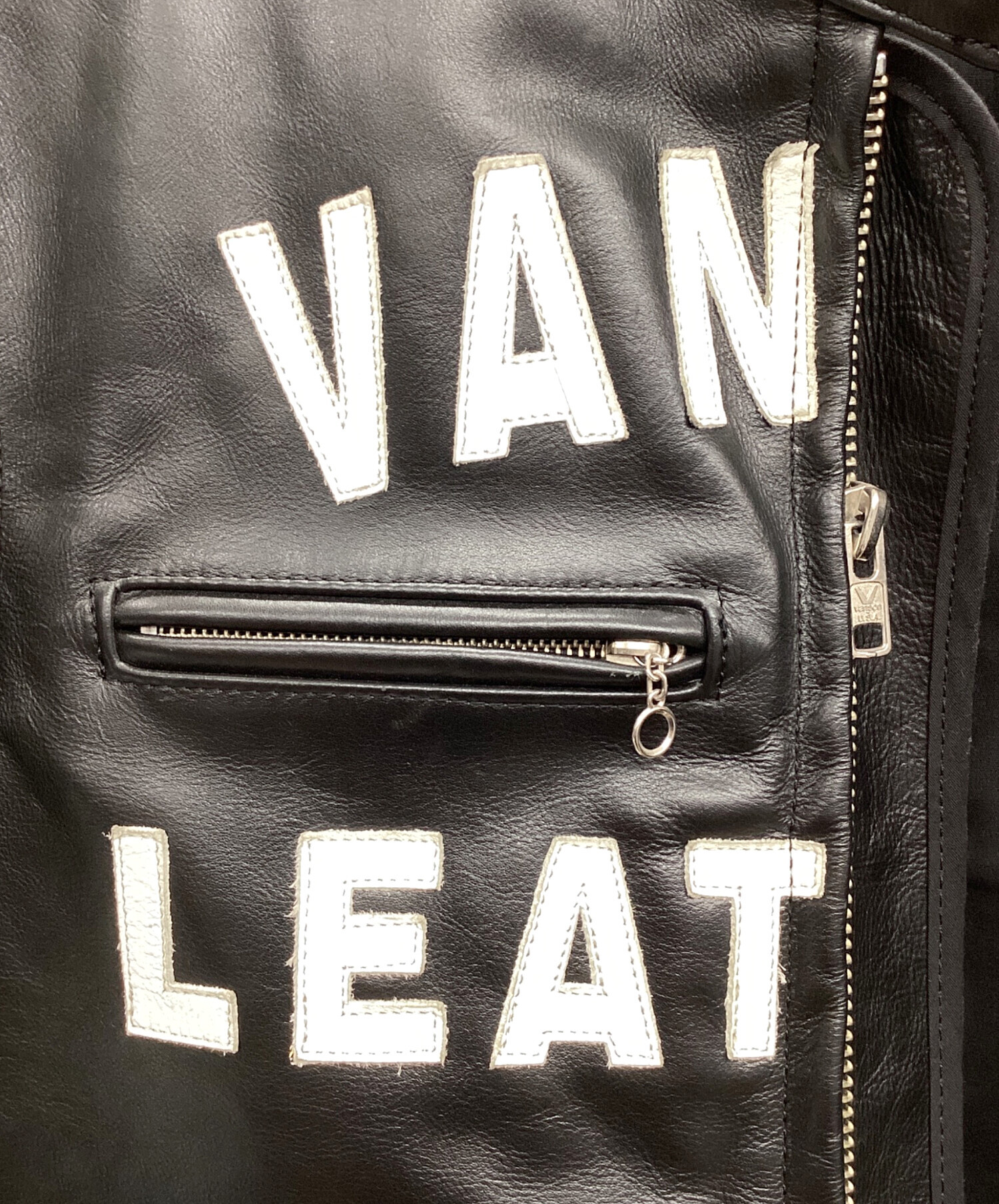 中古・古着通販】VANSON (バンソン) 40周年記念シングルライダース