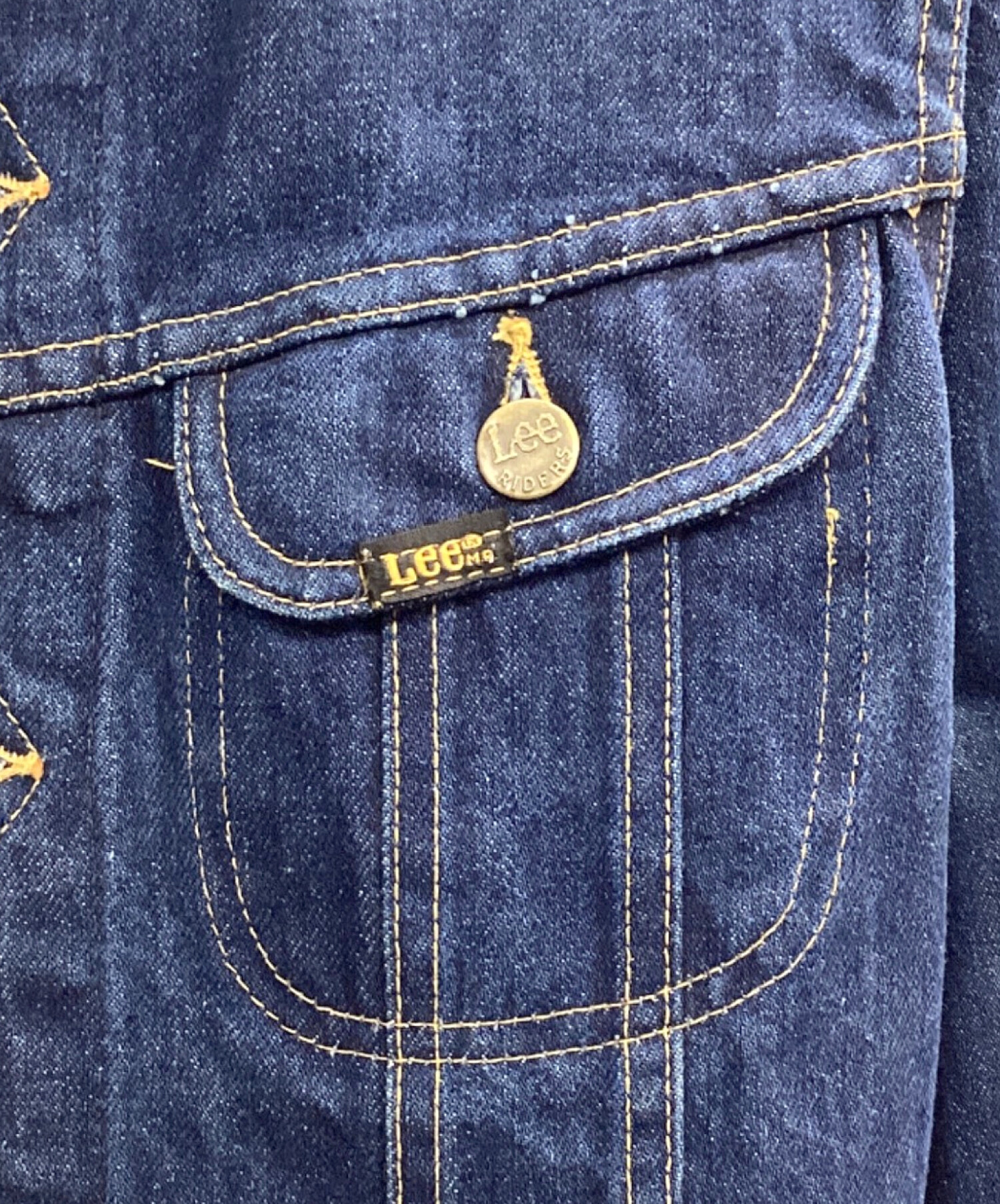 中古・古着通販】LEE (リー) 101-J デニムジャケット 70s インディゴ 中古・古着通販】LEE (リー) 101-J デニムジャケット 70s インディゴ
