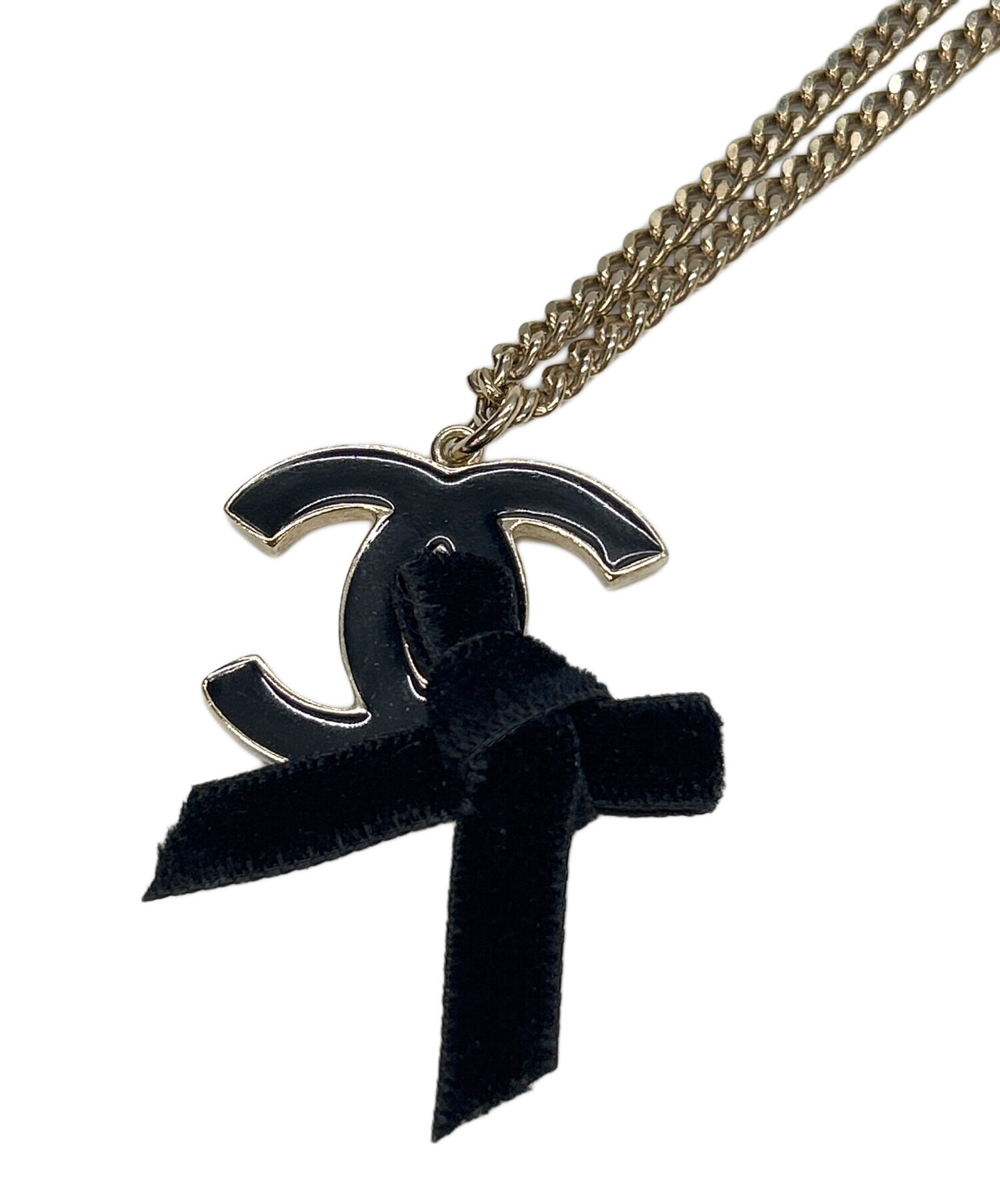 シャネル■CHANEL■ウルトラコレクション ネックレス ブラック 中古品 中古・古着通販】CHANEL (シャネル) ネックレス ブラック｜ブランド