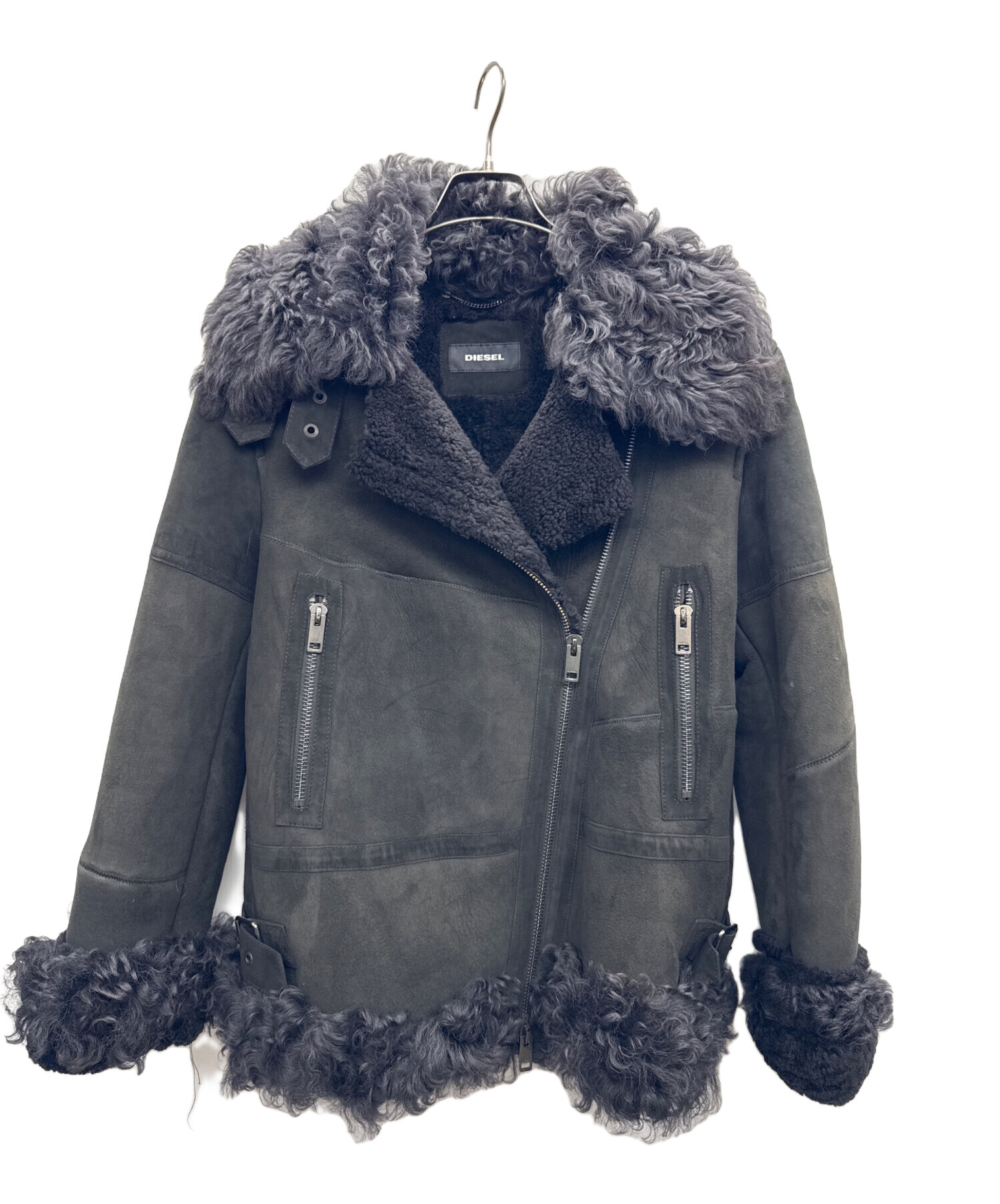 古着 ムートンジャケット 中古・古着通販】CHRISTIAN AUJARD (クリスチャン・オジャール