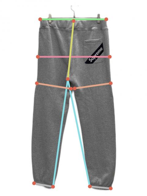 中古・古着通販】SUPREME (シュプリーム) スウェットパンツ グレー