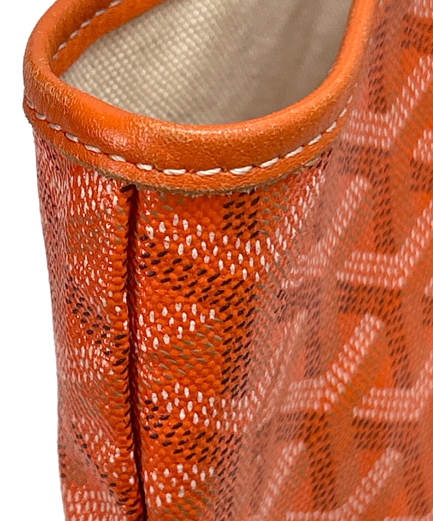 中古・古着通販】GOYARD (ゴヤール) トートバッグ オレンジ｜ブランド