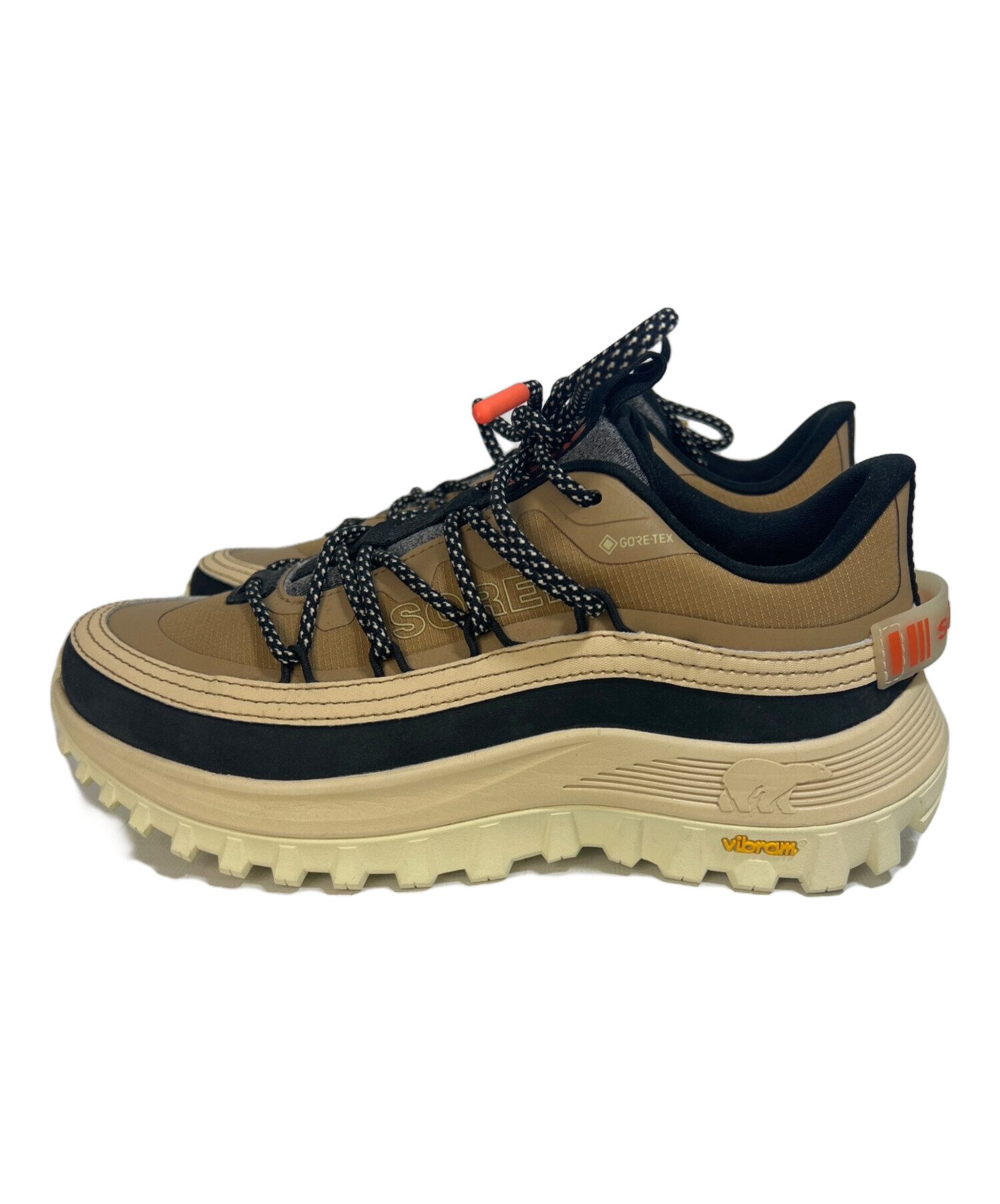 OFFICINA SLOWEAR スニーカー 24cm 茶 【古着】【中古】【送料無料】 中古・古着通販】SOREL (ソレル) スニーカー ブラウン サイズ:24.5