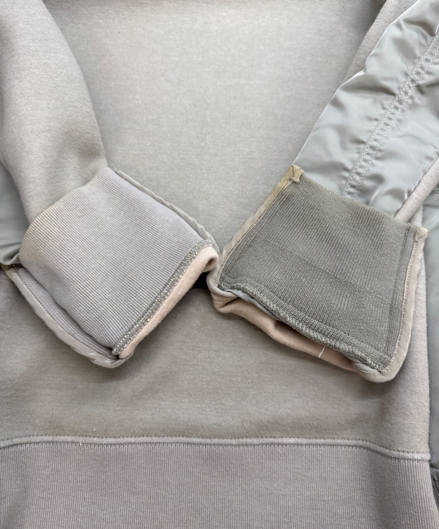 中古・古着通販】sacai (サカイ) Sponge Sweat x Nylon Twill Pullover